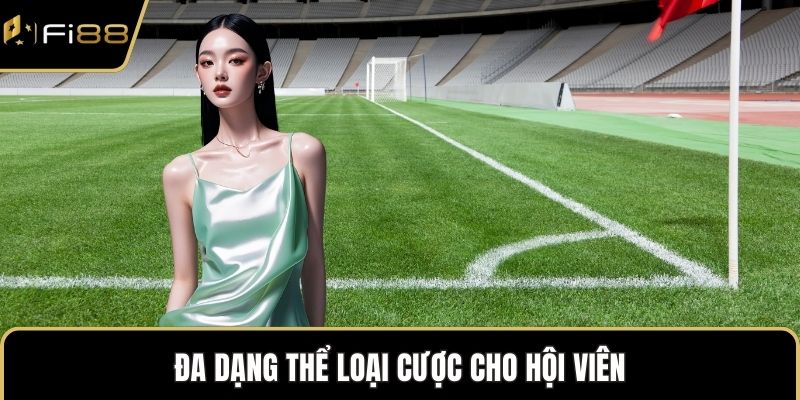 Đa dạng thể loại cược cho hội viên