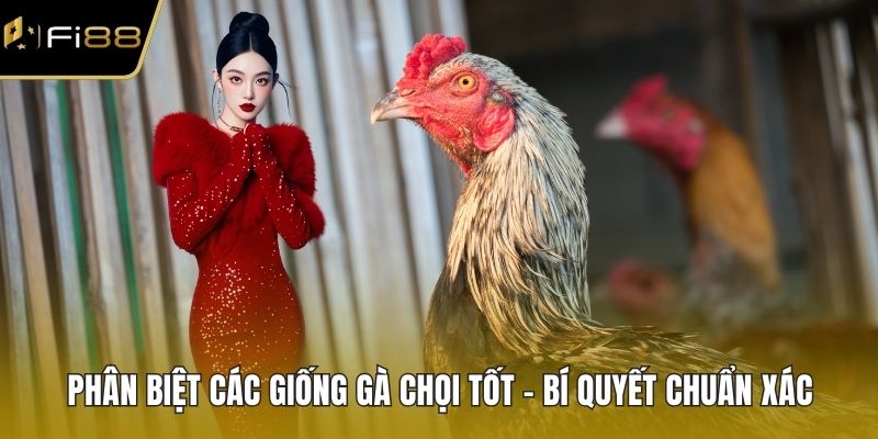 Phân Biệt Các Giống Gà Chọi Tốt