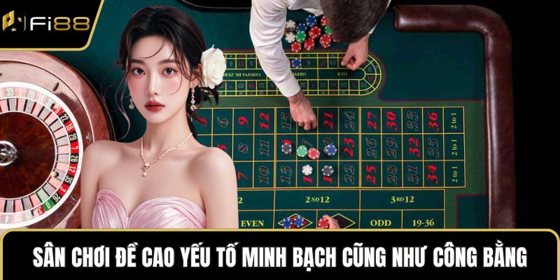 Sân chơi đề cao yếu tố minh bạch cũng như công bằng