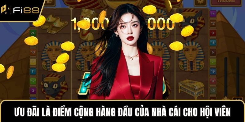 Ưu đãi là điểm cộng hàng đầu của nhà cái dành cho hội viên